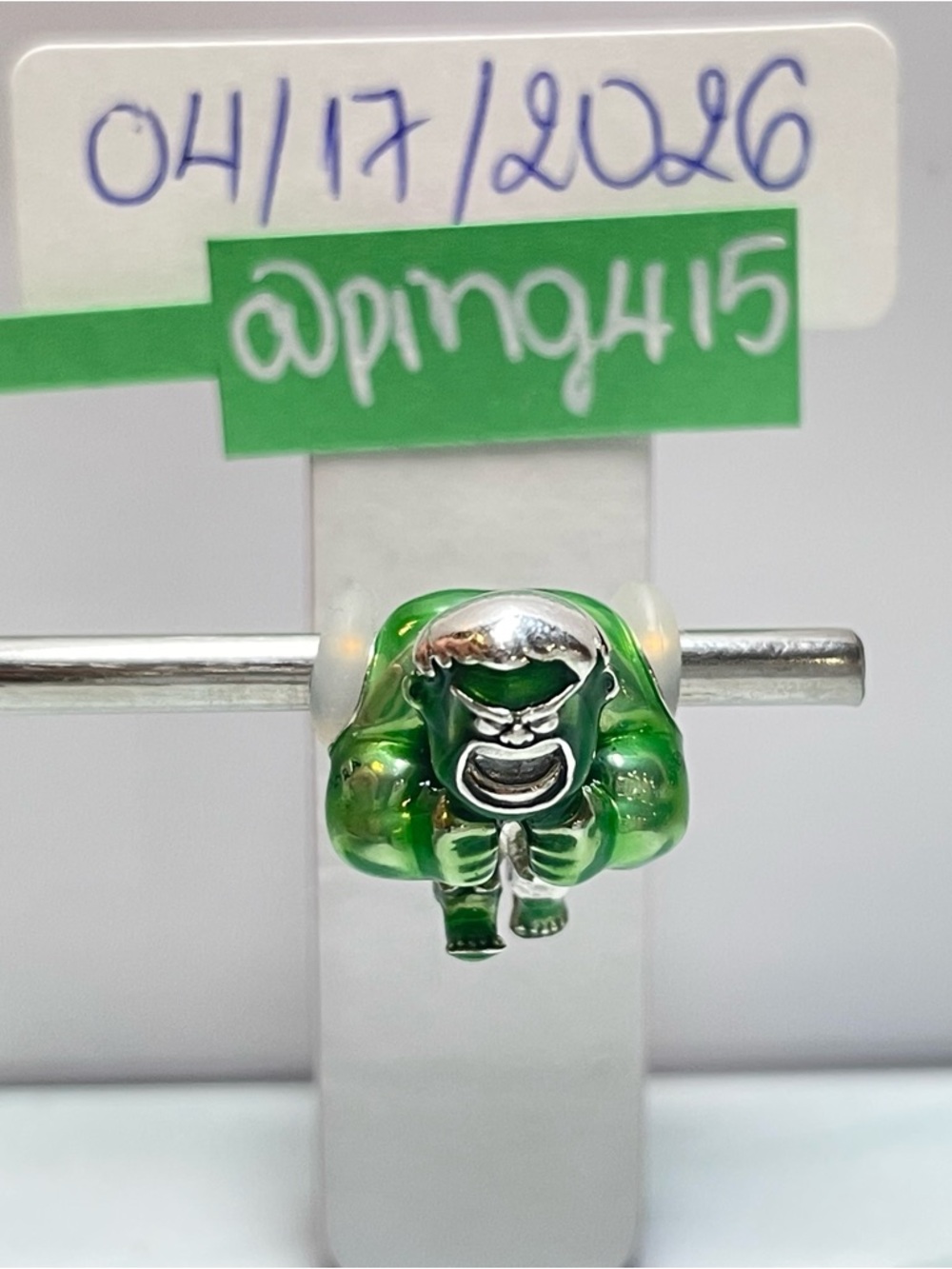 Pandora Marvel Hulk charm - Picture 6 of 14
